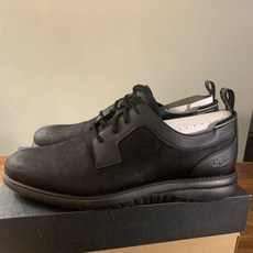 UGG UNION DERBY WP 1104692 BLACK SIZE 13 MEN’S LEATHER SHOES (AUTHENTIC) NEW