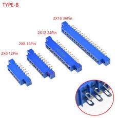 805 스트립 커넥터 PCB 마운트 카드 엣지 커넥터 소켓 3.96mm 피치 12 16 20 24 30 36 44 56P 72 핀 16P 20P 30P 3 개 P 36P 44P, 1개