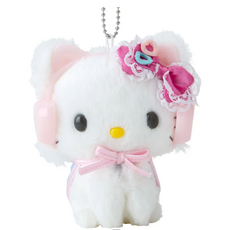 산리오 마스코트 우리들의 헤이세이 팝 디자인 인형 키링 키홀더 6종 헬로키티 마이멜로디 시나모롤 쿠로미 챠미키티 디어다니엘