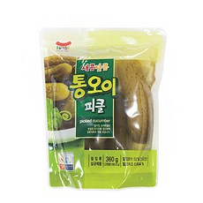 일가집 통오이 피클 360g, 1개