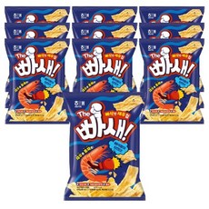 빠새 새우칩, 60g, 10개