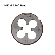 드릴 비트 핸드탭 나사탭 Cspe 1pc M3 M6 M8 M10 M12 M14 M16 M18 M20 금속 작업용 왼나사 다이 스레딩 공구 나사 451557, M12x1.5 Left, 1개