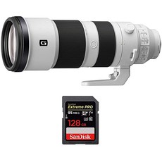 [미국] 942006 Sony FE 200-600mm F5.6-6.3 G OSS Super Telephoto Zoom Lens Full-Frame (SEL200600G) with, 단일상품