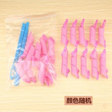 물결고데기 손상없는헤어 아이롱 플라스틱 컬링 매직 헤어롤세팅기 큰권 웨이브 꽃송이 에그롤 헤어아이롱, 기본, T10-웨이브 권전단(모두 10개)마케팅 가격