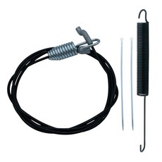 Fenhaliny Auger 컨트롤 케이블 키트 94604230 연장 스프링 73204460용 MTD Crafsman TryBilt 스노우 블로어 호환 2개