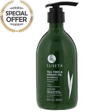루세타 뷰티 티 트리 & 아르간 오일 샴푸 500ml, 수량: 1　　　　　(상품코드661p)