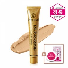 [퍼프프라이머샘플증정]더마콜 메이크업 커버[218호 옐로우베이지], 단품, 단품