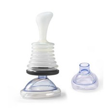 lifevac LifeVac 라이프백 휴대용 응급처치키트 질식방지 하임리히기구 생존물품 생존키트 기도폐쇄 응급키트, White Suit, 1개