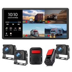 4채널 후방카메라 블랙박스 풀세트 X4 10.36인치 AHD 와이드 1년As 128GB 메모리 포함 채널 후방카메라 블랙박스 풀세트 10.36인치 4k 와이드 1년As 128GB 메모리 포함
