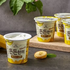 떠먹는 불가리스 든든한끼 바나나곤약 150g x 28개