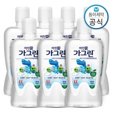동아제약 어린이용 가그린 사과향, 380ml, 7개