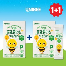 유니비이 맛있는 프로폴리스 키즈 젤리 면역 유아 어린이 영양제, 1세트, 10회분