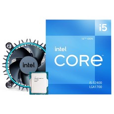 인텔 12세대 CPU 코어 i5-12400 엘더레이크