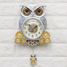 해바라기부엉이시계