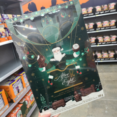 2024 네슬레 에프터 에잇 After Eight 민트 mint 초콜릿 크리스마스 연말 선물 어드벤트 캘린더 Advent Calendar 199g 캐나다 직배송, 1개