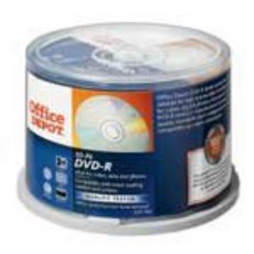 Office Depot DVD-R 16x 4.7GB 50 Pack Spindle 오피스 디포 DVD-R 16x 4.7GB 50팩 스핀들, Office Depot DVD-R 16x 4.7GB 5, 50개