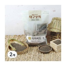 슈퍼푸드 오메가3 대구상회 치아씨드 1kg 2개, ONE COLOR, 1KG 2개