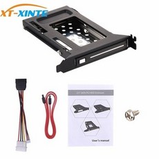 [해외] 단일 베이 2.5 인치 하드 드라이브 모바일 랙 하드 드라이브 충격 방지 2.5 &QUOT;SATA3 6G HDDSSD 커넥터 인클로저 PCI 장착, 상세내용표시, 상세내용표시