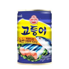 오뚜기 고등어 통조림 400g x 12캔, 12개