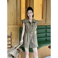 자라키즈린넨점프수트