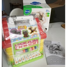 오즈토이 피아노 퍼즐하우스 완구, 혼합색상, 20개