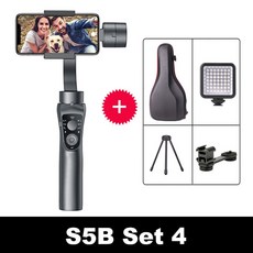 KEELEAD S5B 3 축 짐벌 안정기 줌 컨트롤 iPhone 11 용 핸드 헬드 스마트 폰 삼성 S8 Xiaomi Huawe Go Pro, 04 Set 4_01 폴란드