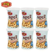 [머거본] 알땅콩 135g 6캔, 알땅콩 135g x 6캔, 상세설명 참조