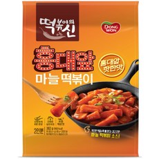 동원 떡볶이의 신 홍대앞 마늘 떡볶이382g x 8 홍대앞 떡신 즉석 떡복이, 8팩, 382g