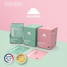 제주숨 KF-94 에어 마스크 제주생산/100%국산원단/4중 필터/ 30매입/식약처허가/대형/새부리형, 블랙  30매입