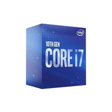 인텔 코어 i7-10700F 데스크탑 프로세서 8코어 최대 4.8GHz 그래픽 미포함 LGA1200인텔 400 시리즈 칩셋 65W 203102, 1개 - 10700f