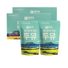 총각네 제주콩 무가당 두유, 190ml, 60개