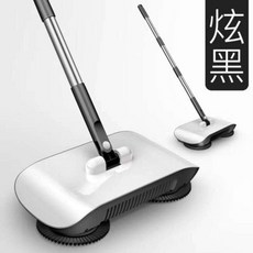 빗자루 공구 세트 주방 두껍게 용길이 청결 청소 길이늘임 블랙슬리퍼 개, T05-블랙컬러(청소 쓸고닦기일체형, 기본