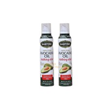 만토바 건강한 지방 케토 친화적인 훌륭한 맛 아보카도 오일- 148ML 2병, 2개
