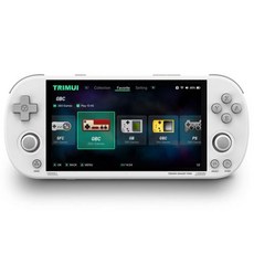휴대용게임기 레트로 트리무이 스마트 프로 오픈 소스 게임 콘솔 아케이드 Hd 496 인치 Ips 스크린 리눅스 시스템 휴일 선물