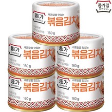 종가집 볶음김치 160g x5개, 상세 설명 참조, 고소한만 볶음김치 160g x 5, 1개