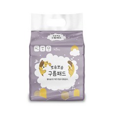  애구애구 강아지 배변패드 구름패드 소형 40X50 20g 100매, 01_소형 구름패드 40x50 20g 100매 
