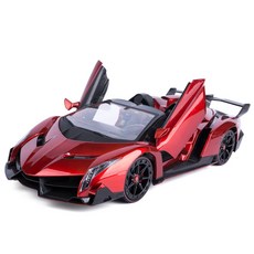 토이게이트 1:14 27MHz 2WD LED 자동오픈 명품카 로드스터 스트라이크 레드
