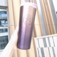 스타벅스 에치드 블랙 텀블러 473ml, 퍼플