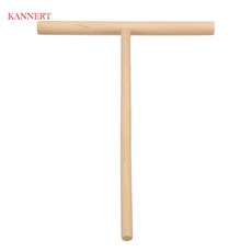 Kannert 1 pcs 나무 t 편지 주방 도구 스틱 스프레더 크레페 제조기 팬케이크 배터 conveniet 랙 스프레더|베이킹 & 페이스트리 도구|, 단일, 1개, 단일