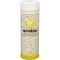 Wilton 슈가 펄 스프링클 141.7g 화이트