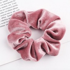 벨벳곱창머리끈