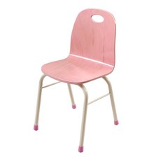 하이스위티 원목열공 아동용의자, 핑크