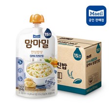 맘마밀 안심밥상 레토르트이유식 140g, 20개 - 매일맘마밀