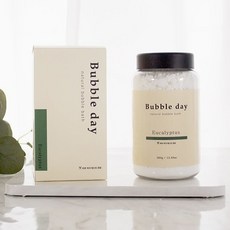 버블데이 내추럴 버블 바스 유칼립투스 입욕제, 1병, 360g