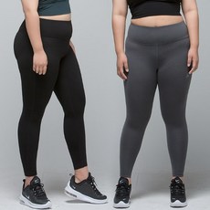애슬리트 하체비만 빅사이즈 여성을 위한 L~4XL HRP09 원더플러스 레깅스