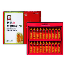 설 선물세트 금산고려인삼 천종산삼배양근 골드 20P, 20개, 20ml - 산삼인형