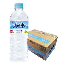 산토리 천연수 [북 알프스의 천연수] 550ml PET 24개