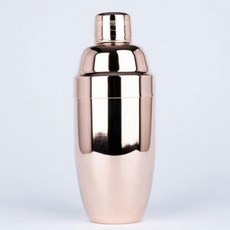 [일본정품수입]아오요시 CASUAL PRODUCT 스탠다드 칵테일 셰이커 핑크 골드 750ml 029707 스테인리스 프로, 1개, 한개옵션1