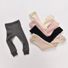 데일리데일리 찰떡 니트 골지 레깅스 아동 기모 팬츠