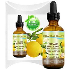 헤어오일 Organic MARULA OIL WILD GROWTH 100% Pure Extra Virgin Unrefined Cold-Pressed 0.5 Fl.oz.- 15 ml Moisturizer for FACE DRY SKIN BODY DAMAGED HA, 본문참고, 본문참고
